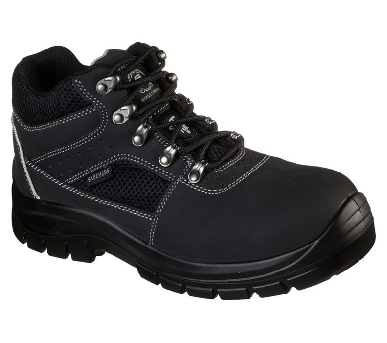 Skechers Trophus - Letic St - Mens Work Boots Black [AU-LC2344]